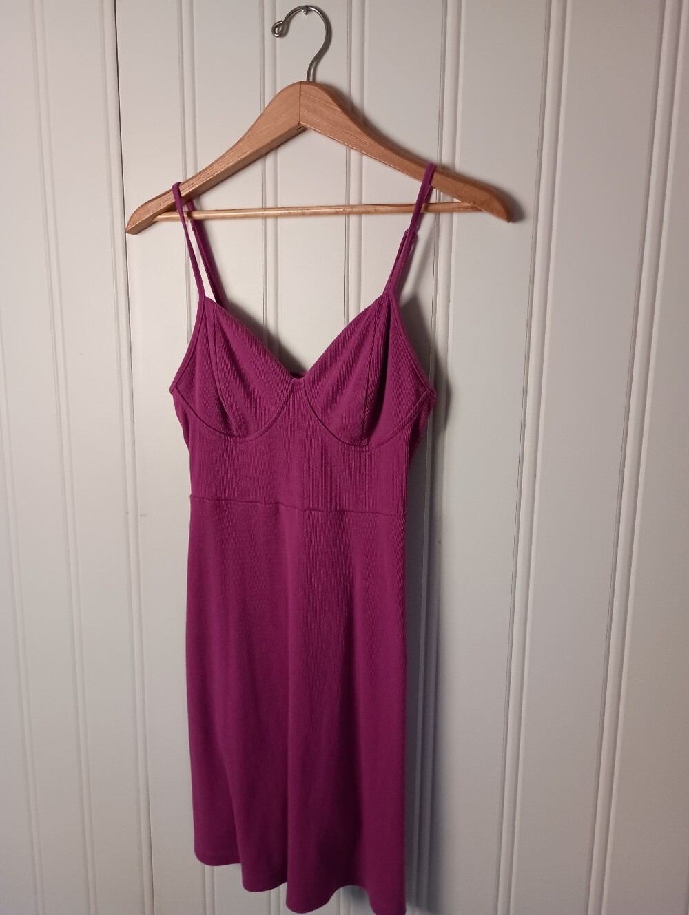 Wild. Fable- Magenta Spaghetti Strap Dress- Size S/M